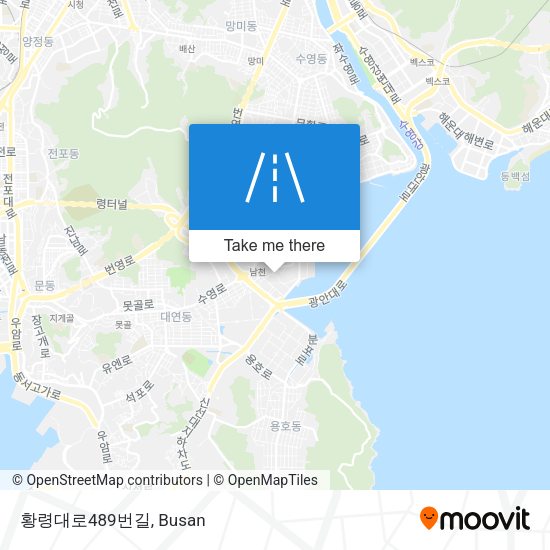 황령대로489번길 map
