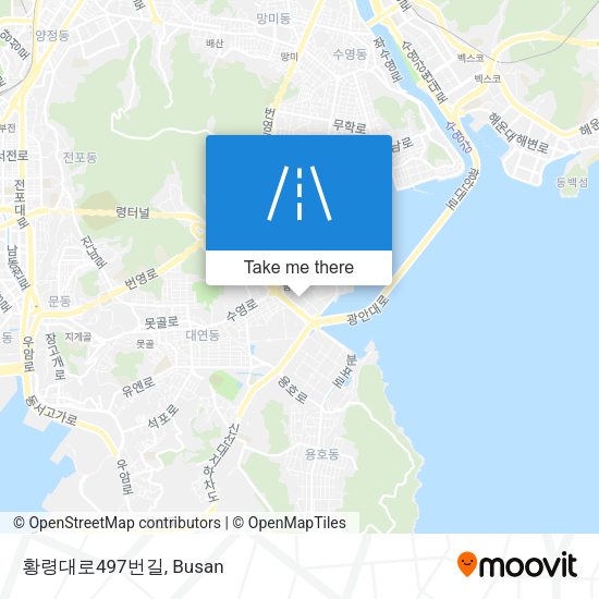 황령대로497번길 map