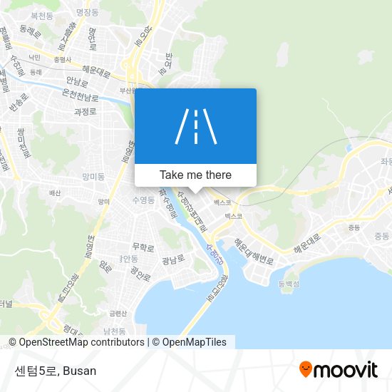 센텀5로 map