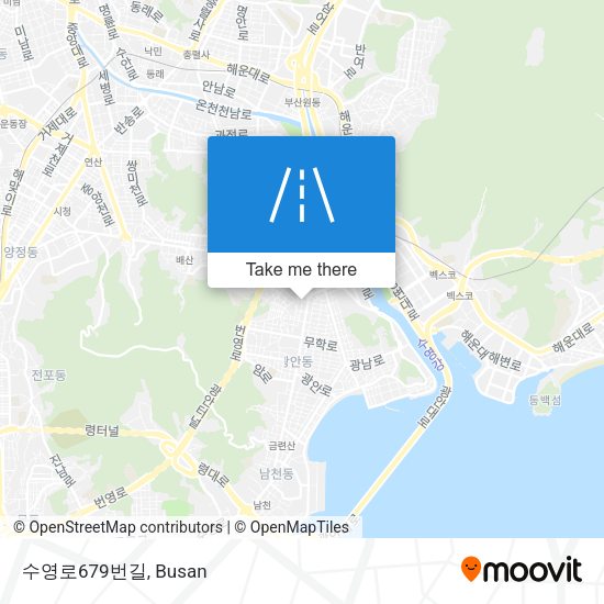 수영로679번길 map