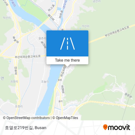 효열로219번길 map