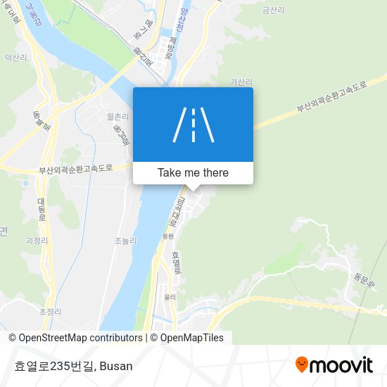 효열로235번길 map