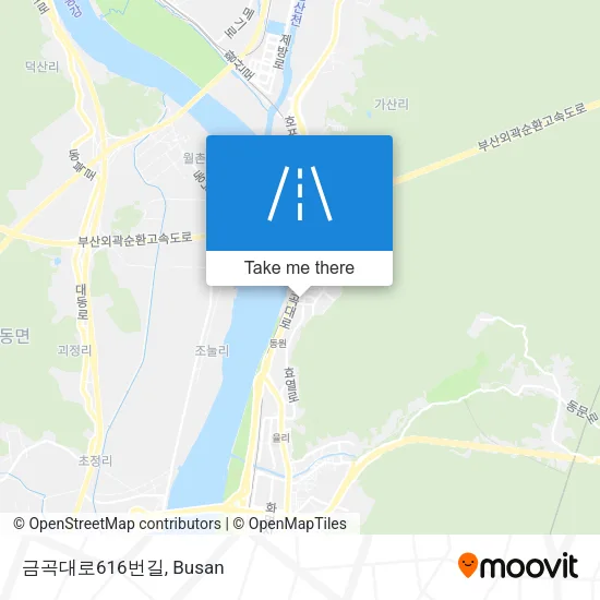 금곡대로616번길 map