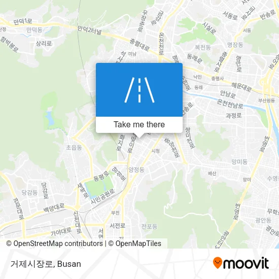 거제시장로 map
