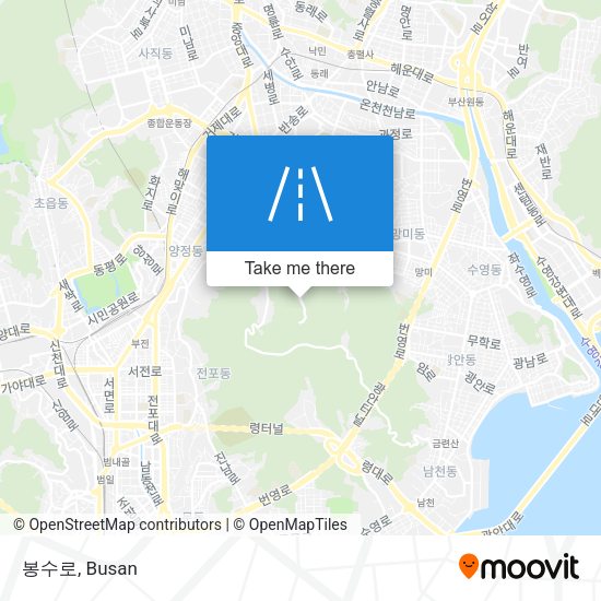 봉수로 map