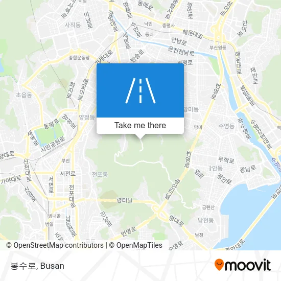 봉수로 map