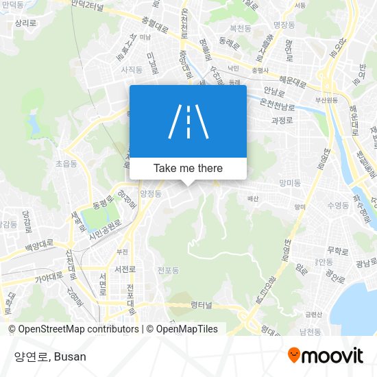 양연로 map