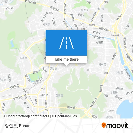 양연로 map