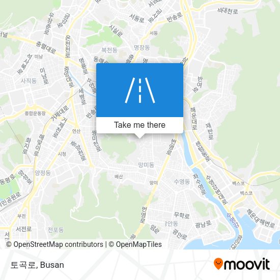 토곡로 map