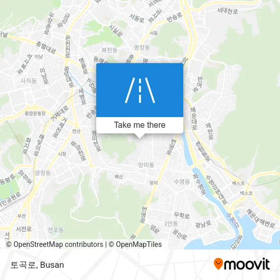 토곡로 map