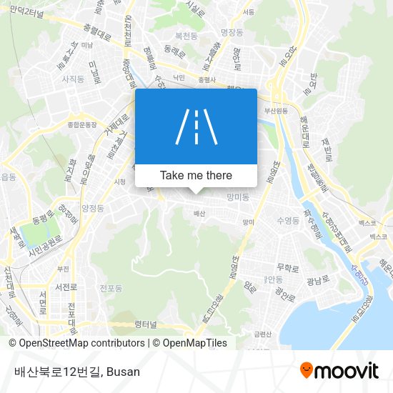 배산북로12번길 map