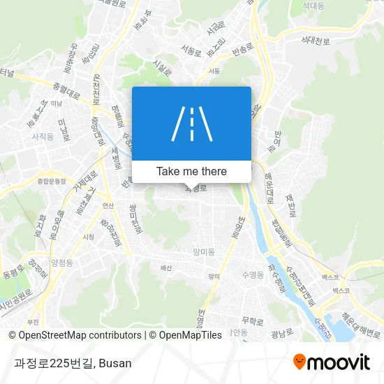 과정로225번길 map
