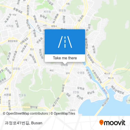 과정로41번길 map