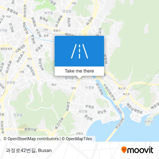 과정로42번길 map