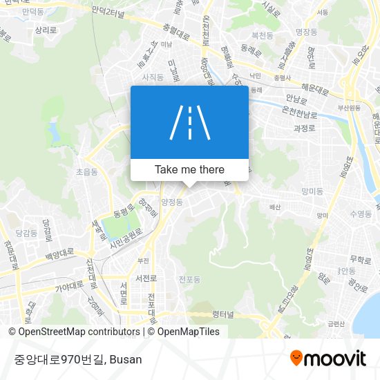 중앙대로970번길 map
