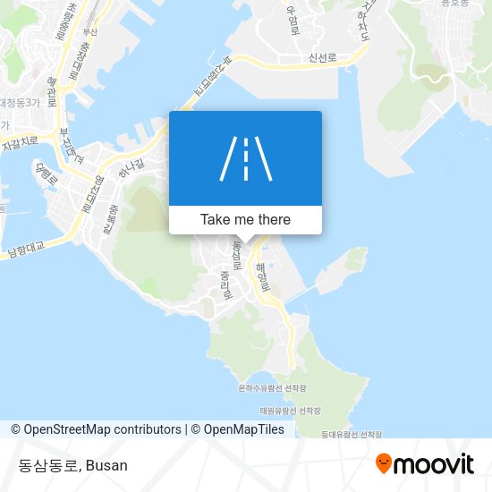 동삼동로 map