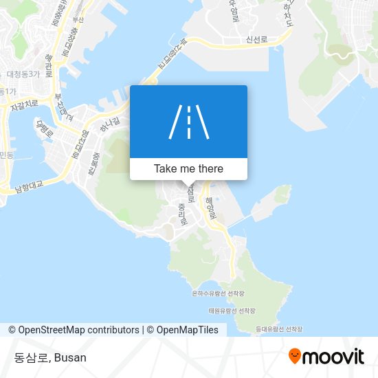 동삼로 map