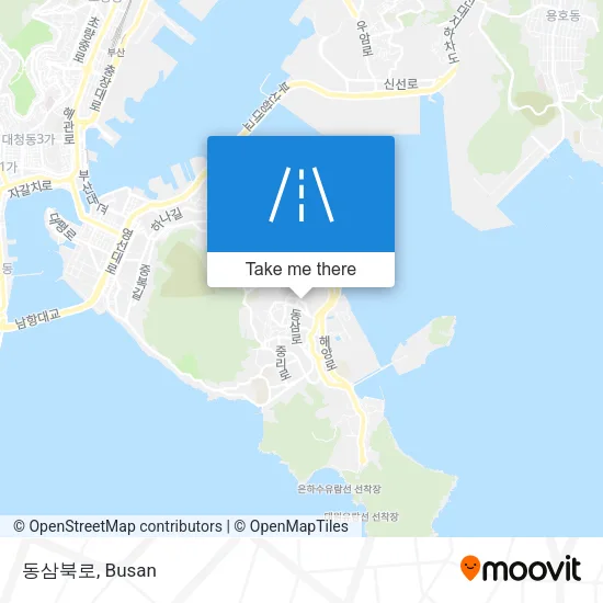 동삼북로 map