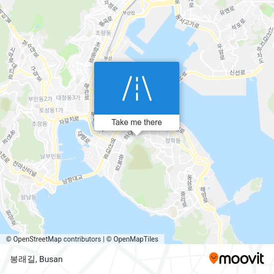 봉래길 map
