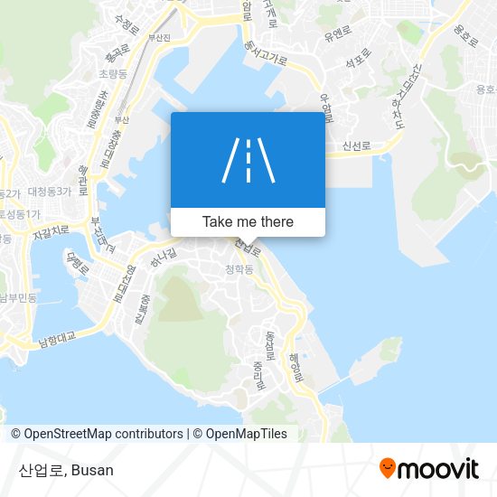 산업로 map