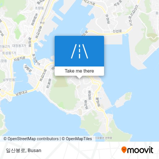일산봉로 map