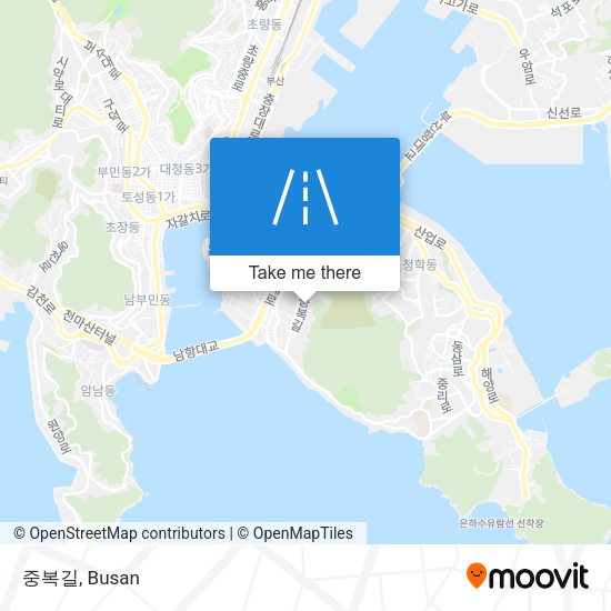 중복길 map