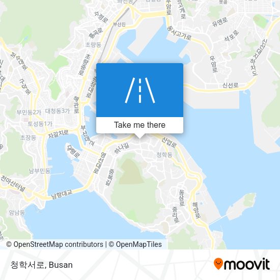 청학서로 map