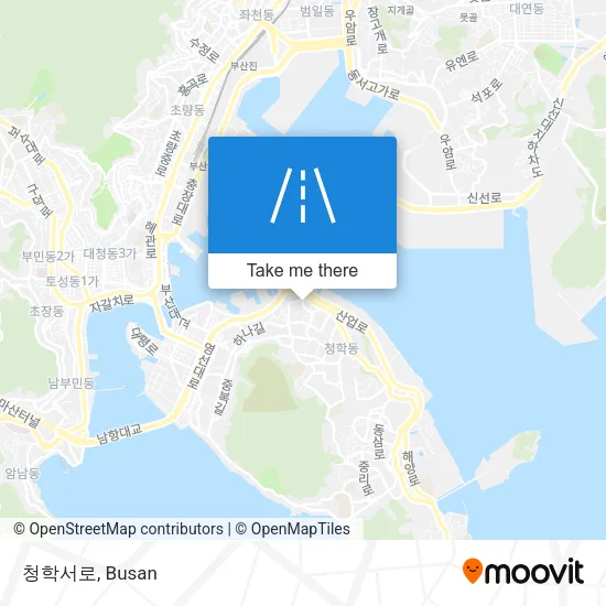 청학서로 map