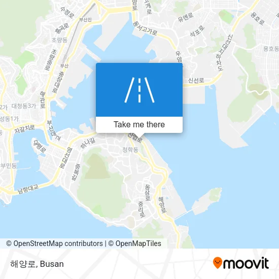 해양로 map