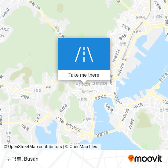 구덕로 map