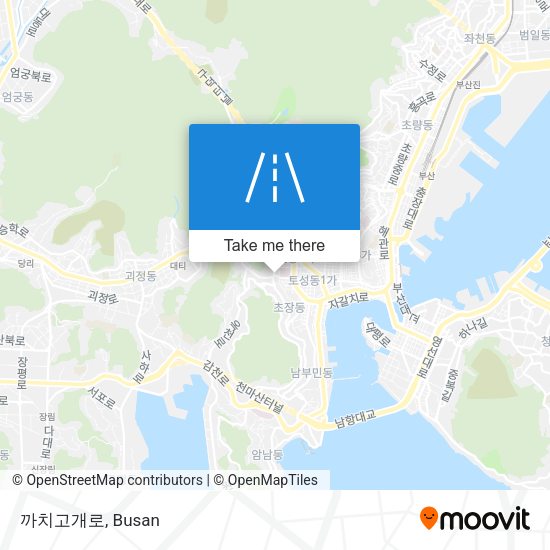 까치고개로 map