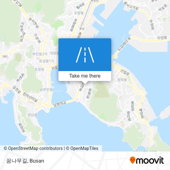 꿈나무길 map