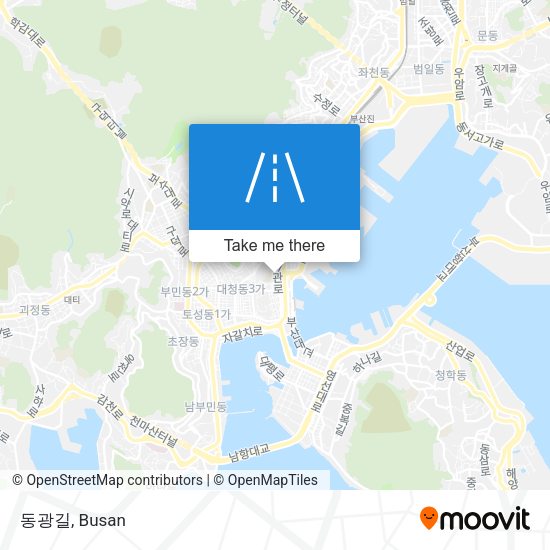 동광길 map