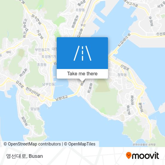 영선대로 map