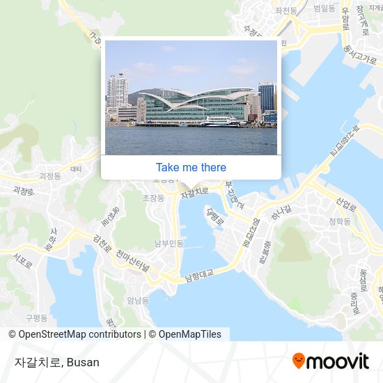 자갈치로 map