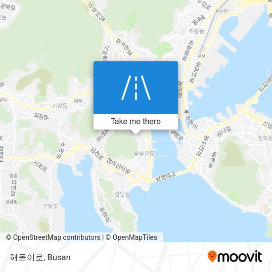 해돋이로 map