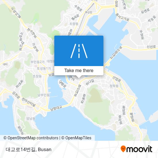 대교로14번길 map
