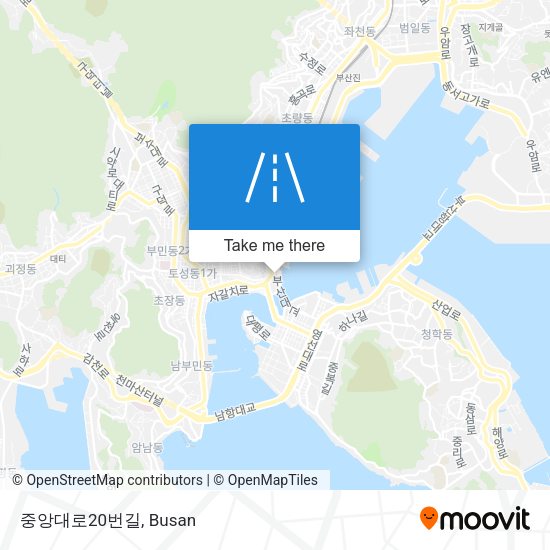 중앙대로20번길 map