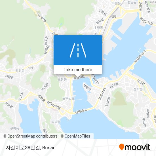 자갈치로38번길 map
