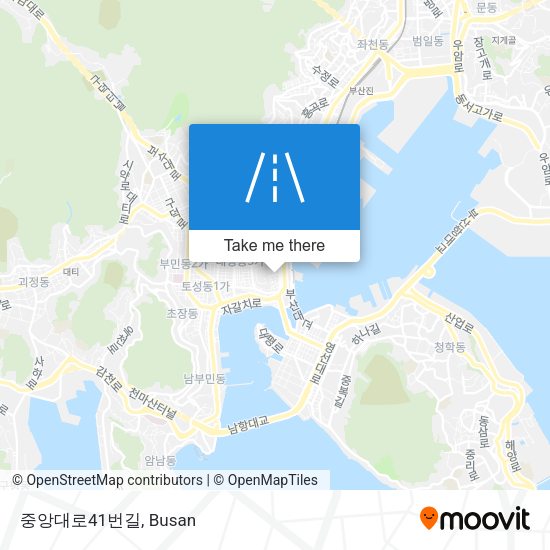 중앙대로41번길 map
