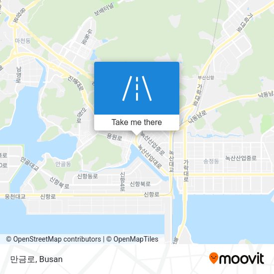 만금로 map