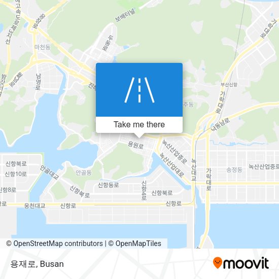용재로 map