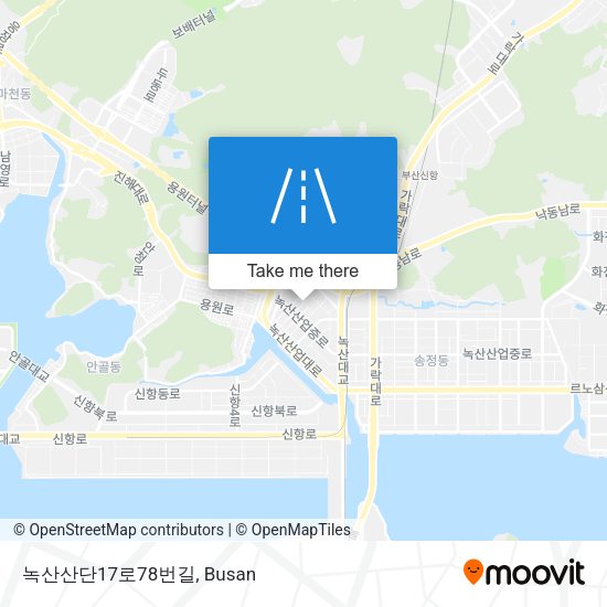 녹산산단17로78번길 map