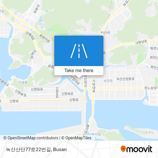 녹산산단77로22번길 map
