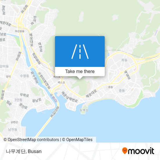 나무계단 map