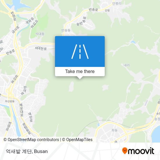 억새밭 계단 map