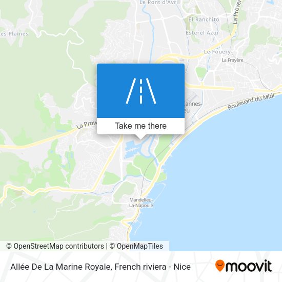 Allée De La Marine Royale map