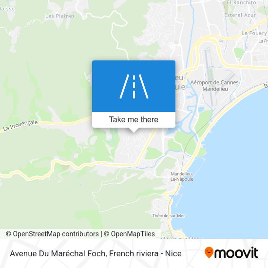 Avenue Du Maréchal Foch map