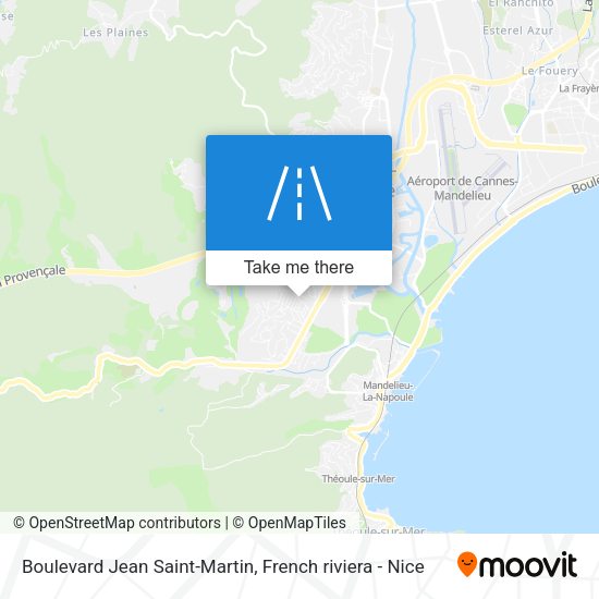 Boulevard Jean Saint-Martin map