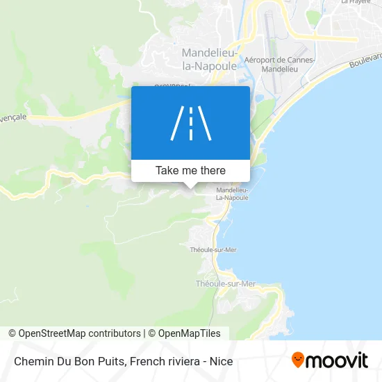 Chemin Du Bon Puits map